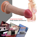 7.08in Lifelike Silicone Soft Dildo For Anal Vaginal Stimulation Sex Toy - Dildos Hub