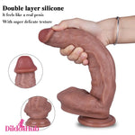 10.6in Silicone Penis Dildo Sex Toy With Sucker For G Spot Love Dildos Hub