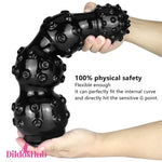 12.99in Big Long Thick Spiked Butt Plug Dildo For G-Spot Stimulation - Dildos Hub