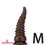 6.02in 7.05in 8.26in Tentacle Octopus Wide Animal Dildo With Suction Cup - Dildos Hub