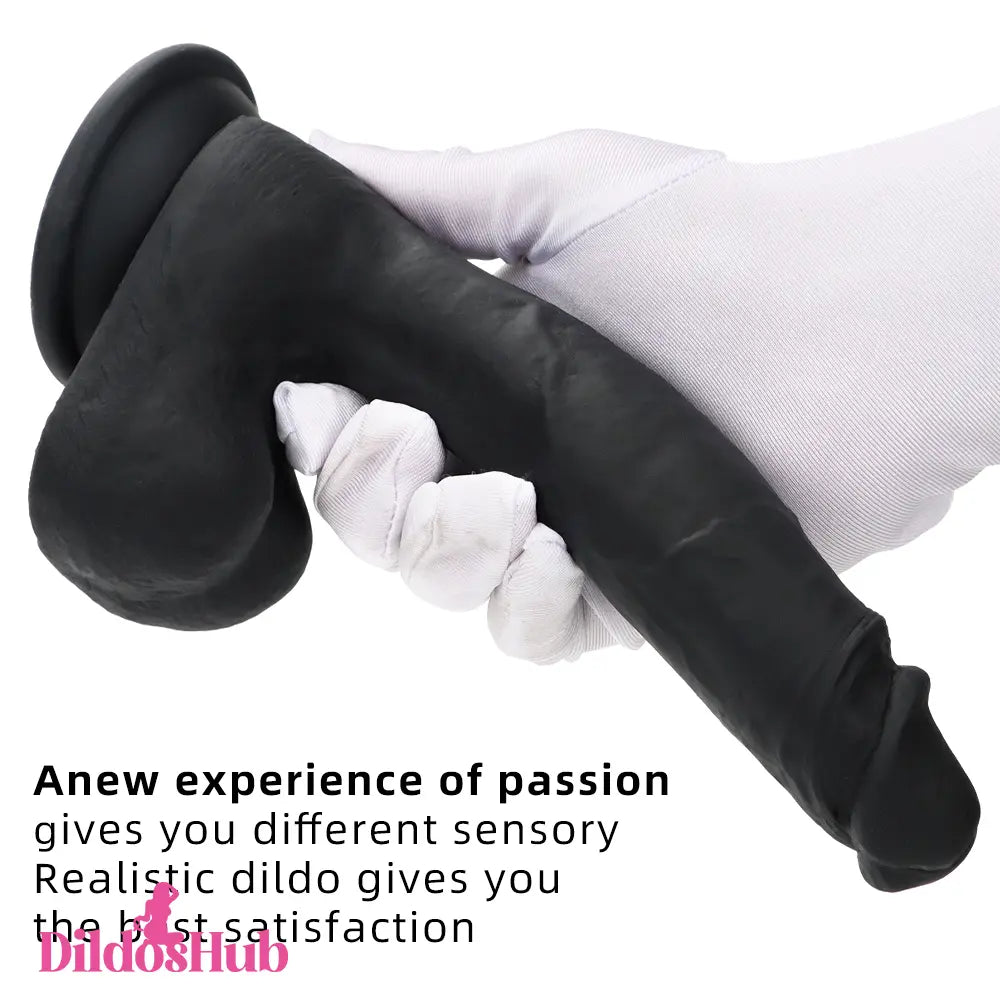 8.46in Premium Silicone Soft Mixed Color Dildo For Anal Clitoris Stimulator - Dildos Hub
