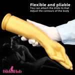 14.17in Super Big Long Soft BDSM Hands Dildo For Fisting Woman Lesbian Dildos Hub