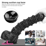 9.25in 9.64in 11.02in Big Black Animal Horse Cock Suction Cup Dildo - Dildos Hub