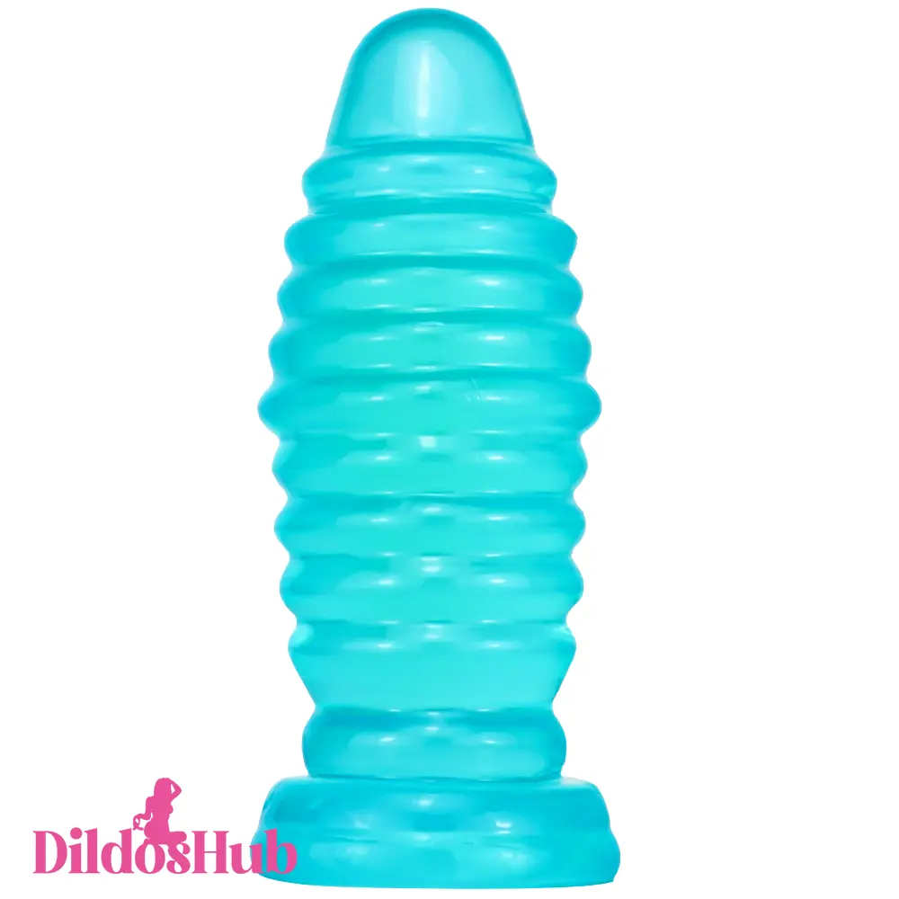 7.36in Thick Butt Plug Dildo With Suction Cup Sex Toy For Women Men - Dildos Hub