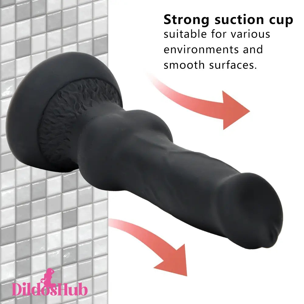 7.48in Silicone Soft Mixed Color Dog Cock Dildo For Anal Vaginal Sex Toy - Dildos Hub