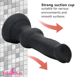 7.48in Silicone Soft Mixed Color Dog Cock Dildo For Anal Vaginal Sex Toy - Dildos Hub