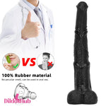 14.76in Extra Long Huge Black Soft Liquid Silicone Horse Real Sex Dildo Dildos Hub