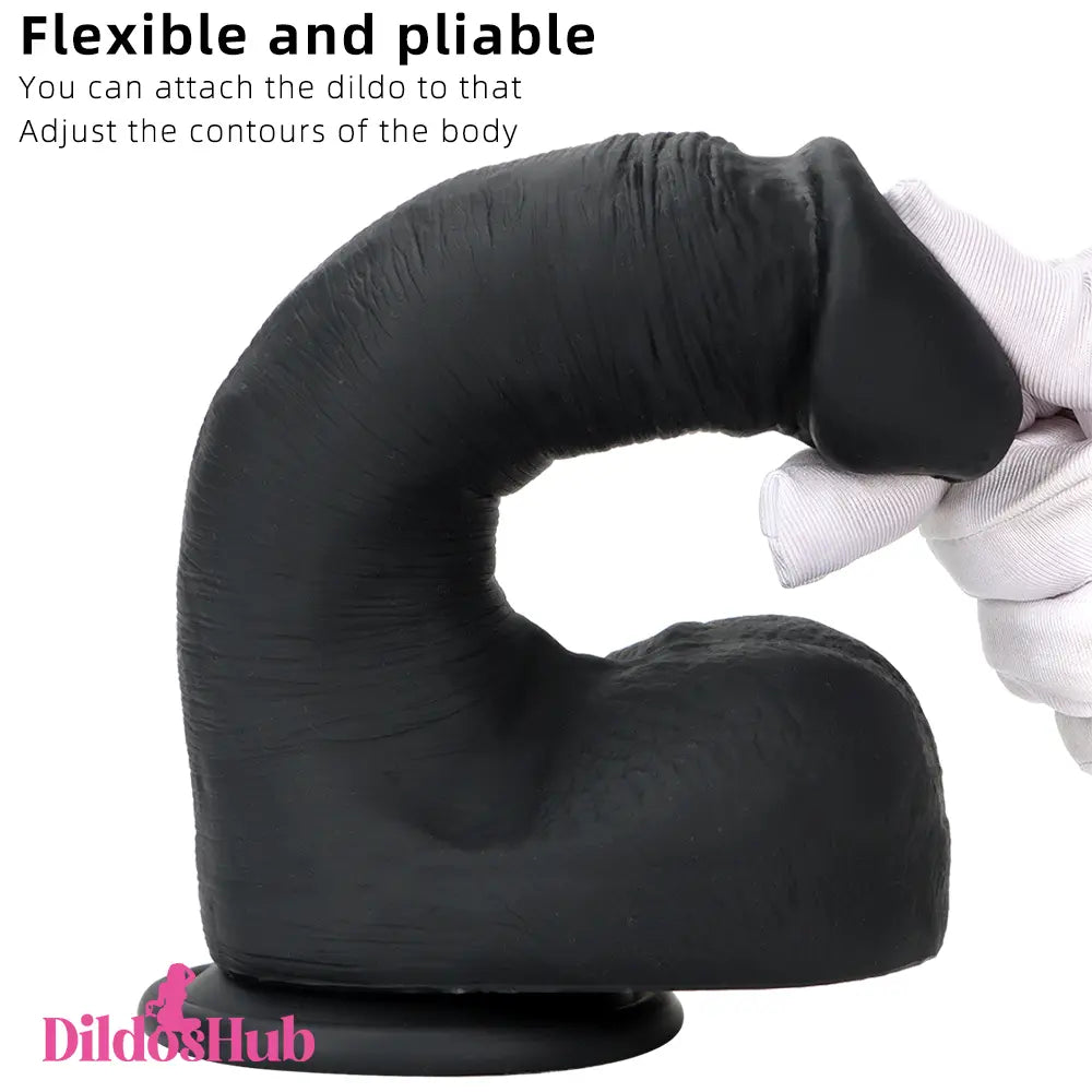 8.07in Top Quality Silicone Soft Mixed Color Dildo For Orgasm Anal Sex Toy - Dildos Hub