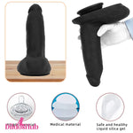 9.25in 10.23in Soft Liquid Silicone Huge Real Dildo Prostate Massager Dildos Hub