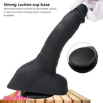 9.05in Premium Large Silicone Soft Mixed Color Dildo For Clitoris Stimulator - Dildos Hub