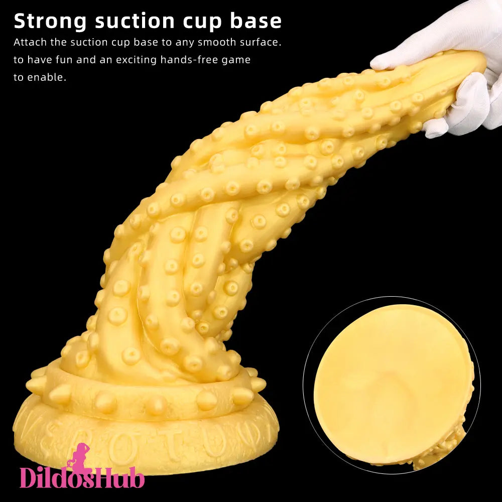 15in Large Soft Silicone Fantasy Thick Octopus Long Dildo Women Sex Toy Dildos Hub