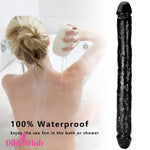 18in Big Long Dual Penetration Dildo For G-Spot Lesbian Stimulation - Dildos Hub