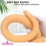 20.07in Long Huge Colorful Snake Dildo For Anal Sex Vaginal Masturbator - Dildos Hub