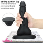 8.66in Spiked Butt Plug Big Silicone Soft Dildo For G-Spot Intense - Dildos Hub