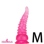 6.02in 7.05in 8.26in Tentacle Octopus Wide Animal Dildo With Suction Cup - Dildos Hub