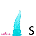 6.02in 7.05in 8.26in Tentacle Octopus Wide Animal Dildo With Suction Cup - Dildos Hub