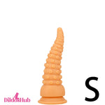 6.02in 7.05in 8.26in Tentacle Octopus Wide Animal Dildo With Suction Cup - Dildos Hub
