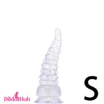 6.02in 7.05in 8.26in Tentacle Octopus Wide Animal Dildo With Suction Cup - Dildos Hub