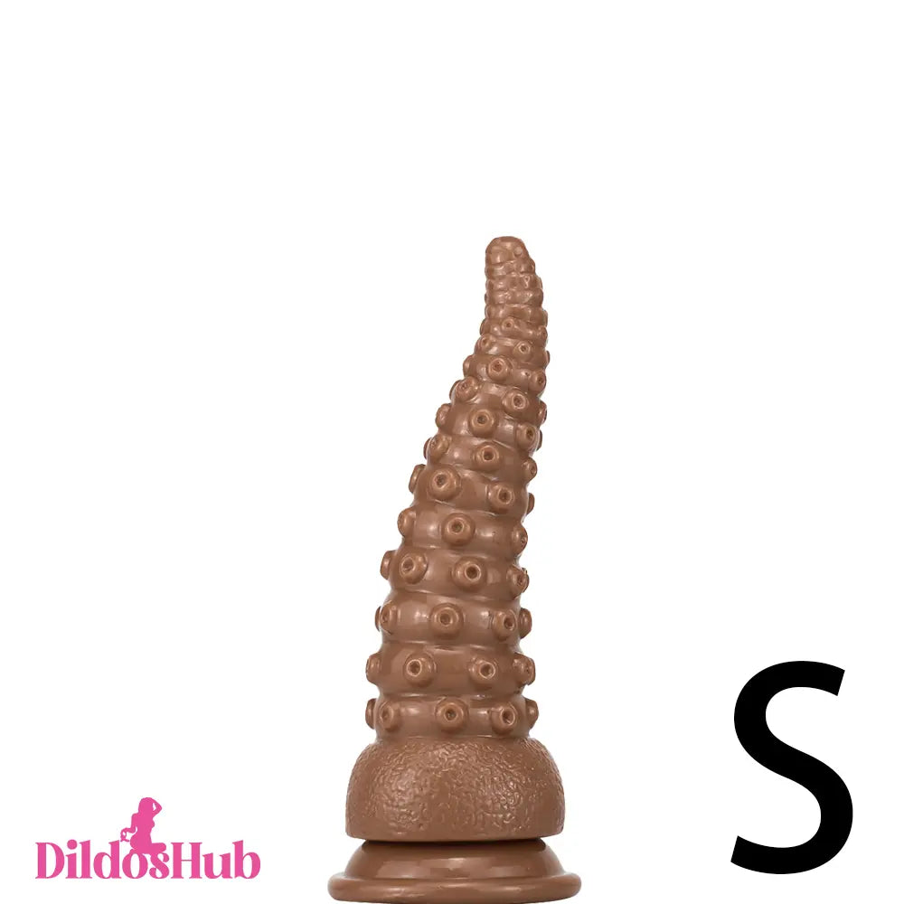 6.02in 7.05in 8.26in Tentacle Octopus Wide Animal Dildo With Suction Cup - Dildos Hub