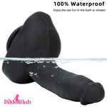 9.05in Premium Large Silicone Soft Mixed Color Dildo For Clitoris Stimulator - Dildos Hub