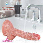 9.06in Liquid Silicone Female Vagina G-spot Large Dildo For Beginners - Dildos Hub