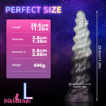 7.09in 9.05in 11.26in Silicone Fantasy Soft Dildo For Woman Lesbian Gay Dildos Hub