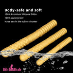 11.41in 15in 18.11in Liquid Large Soft Long Silicone Double Sided Dildo Dildos Hub