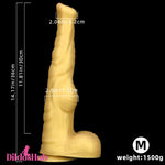 12.61in 14.17in 16in Super Huge Long Silicone Soft Horse Wide Fat Dildo Dildos Hub