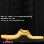 8.07in Silicone Big Soft Dildo Double Heads Dildo Butt Plug For G-spot Sex Dildos Hub