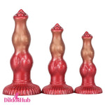 6.69in 7.48in 9.06in Silicone Fantasy Animal Dog Soft Cock Dildo Adult Toy Dildos Hub