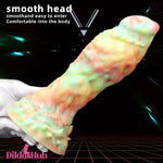 9.44in Fantasy Mixed Color Silicone Soft Big Dildo Sex Toy For Women Sex Dildos Hub