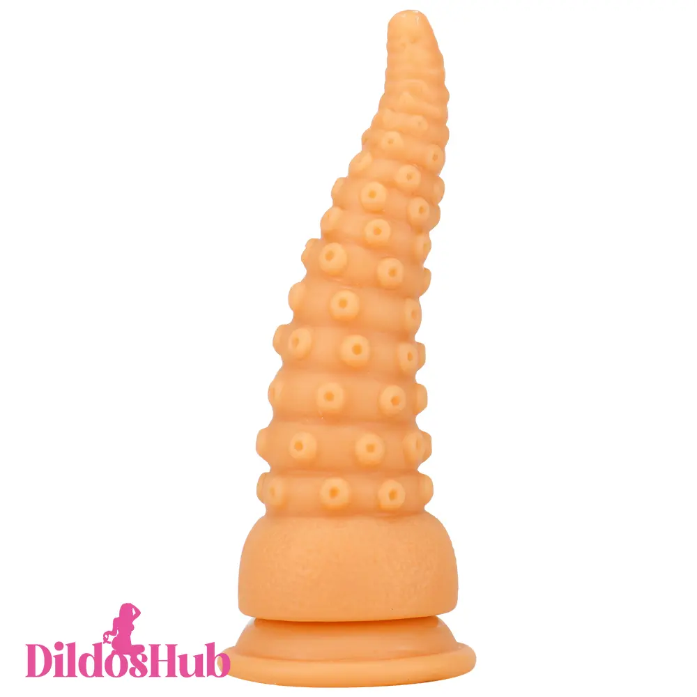6.02in 7.05in 8.26in Tentacle Octopus Wide Animal Dildo With Suction Cup - Dildos Hub