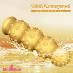 6.7in 9.84in 13.38in Gold Silicone Animal Octopus Big Butt Plug Dildo Dildos Hub