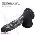 8.46in Premium Silicone Soft Mixed Color Dildo For Anal Clitoris Stimulator - Dildos Hub