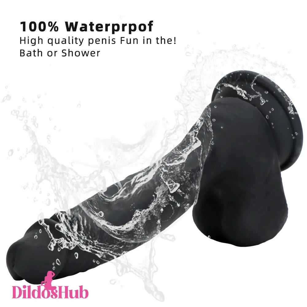 8.46in Premium Silicone Soft Mixed Color Dildo For Anal Clitoris Stimulator - Dildos Hub