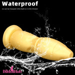 9.84in Gold Soft Liquid Big Silicone Butt Plug Dildo For Prostate Massager Dildos Hub