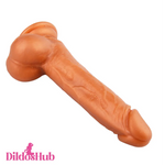 8.28in Soft Realistic Dildo Skin Feeling Sex Toy For Women With Sucker - Dildos Hub