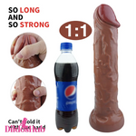 12.3in Lifelike Thick Strong PVC Big Dildo With Powerful Sucker Dildos Hub