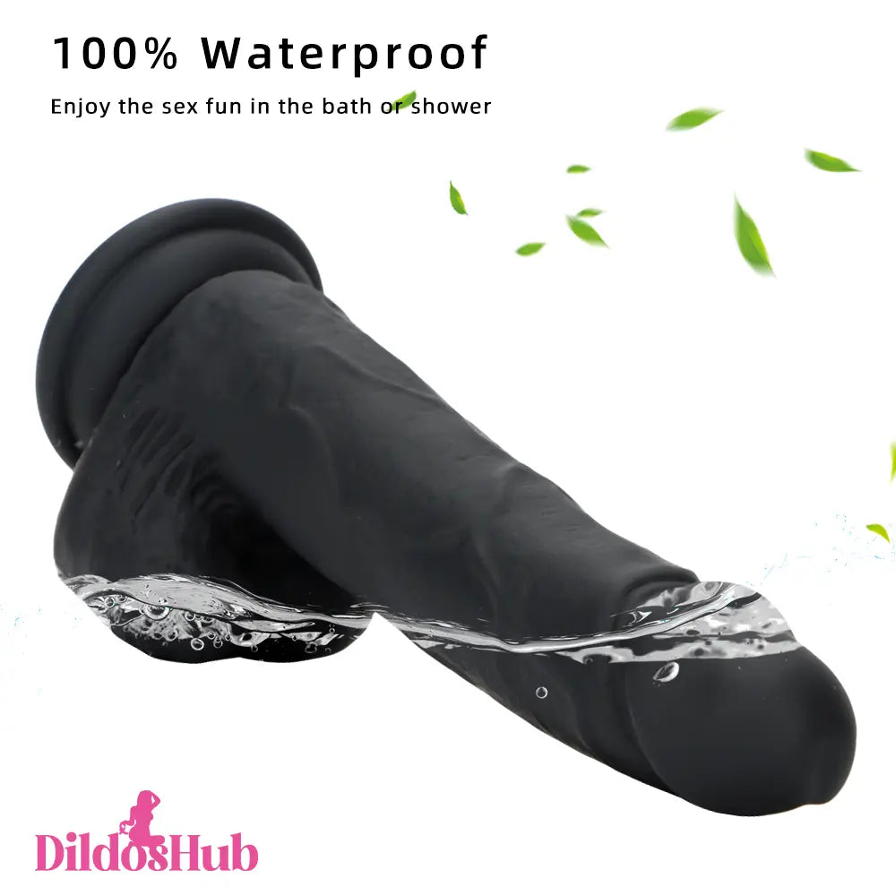 7.67in Premium Silicone Soft Mixed Color Dildo For Clitoris Stimulator - Dildos Hub