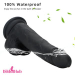 7.67in Premium Silicone Soft Mixed Color Dildo For Clitoris Stimulator - Dildos Hub