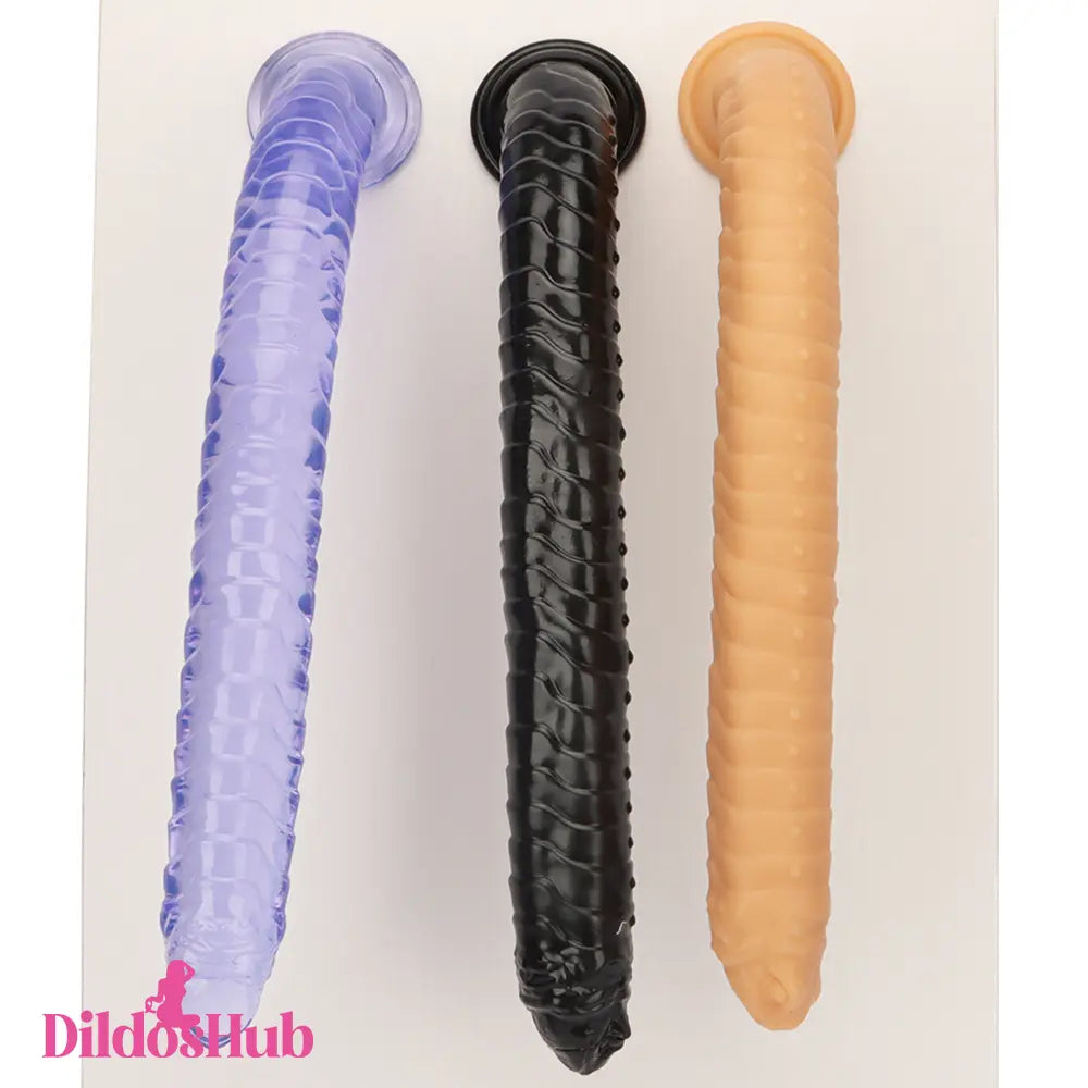 15.35in Long Huge Colorful Dildo For Anal Vaginal Expansion Masturbator - Dildos Hub