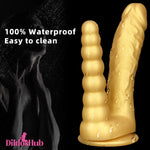 8.07in Silicone Big Soft Dildo Double Heads Dildo Butt Plug For G-spot Sex Dildos Hub