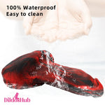9.05in Large Thick Silicone Soft Mixed Color Dildo For Clitoris Stimulator Dildos Hub