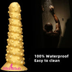 7.48in 11.02in 15in Soft Silicone Spiral Spiked Big Prostate Butt Plug Dildo Dildos Hub