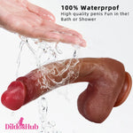 10.23in Big Silicone Real Feeling Soft Dildo For G-Spot Sex Intense - Dildos Hub