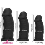 9.25in 11.02in 12.2in Super Big Silicone Soft Mushroom Head Anal Dildo Dildos Hub
