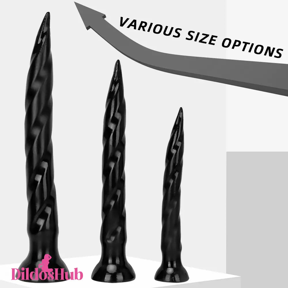 11.41in 14.56in 17.71in Big Long Thick Sharp Butt Plug Dildo Adult Toy - Dildos Hub