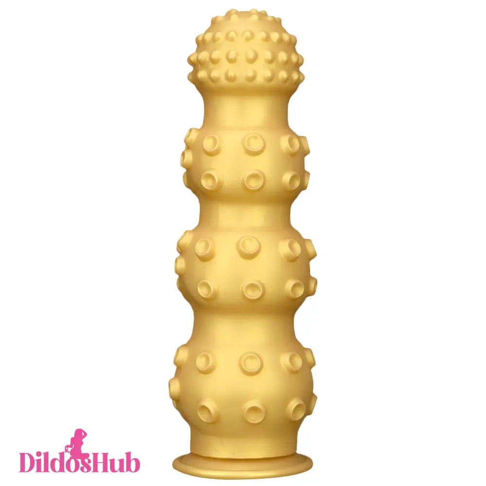 6.7in 9.84in 13.38in Gold Silicone Animal Octopus Big Butt Plug Dildo Dildos Hub