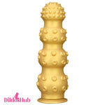 6.7in 9.84in 13.38in Gold Silicone Animal Octopus Big Butt Plug Dildo Dildos Hub