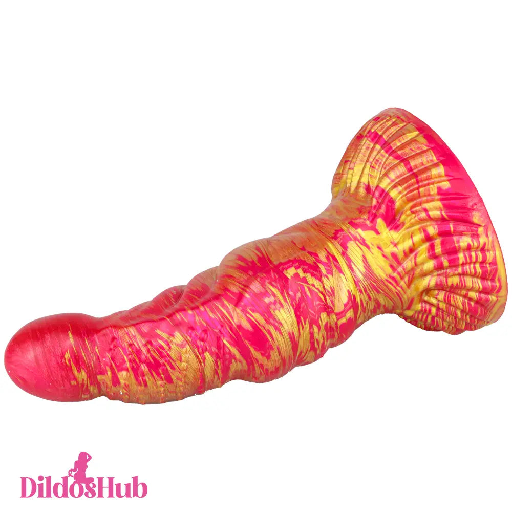 7.2in Soft Silicone Fantasy Dildo For Women Men G Spot Sex Masturbator - Dildos Hub